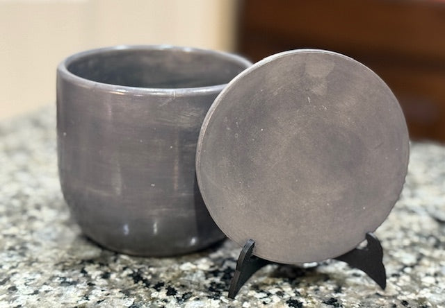 16 oz Grey Concrete Candle Vessel