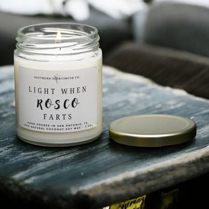 7.5 oz Personalized Candle