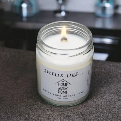 7.5 oz Personalized Candle